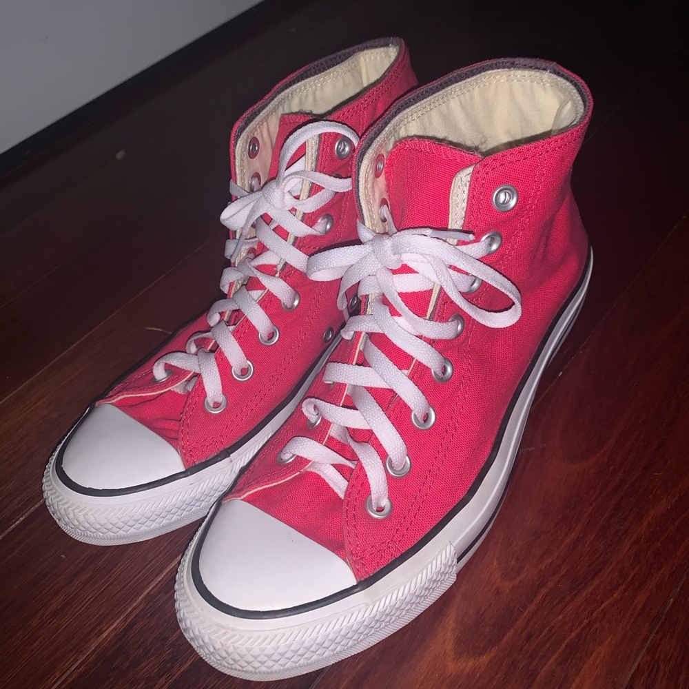 Converse Unisex Red Hightops